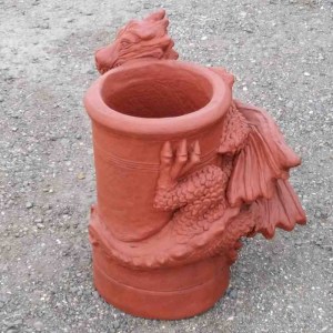 dragon chimney pot smirk